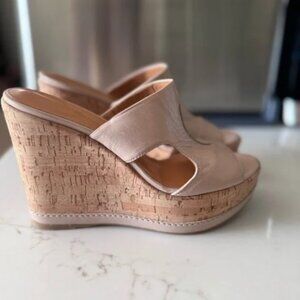 STUART WEITZMAN Tan Wedges Shoes Stuart Weitzman